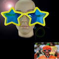 Super Big Size Star Shape Size Cool Party Football Fans Eyeglasses